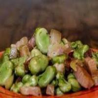 DICKE BOHNEN MIT SPECK (BROAD BEANS WITH BACON)_image