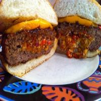 Chipotle Stuffed Bronto Burger_image