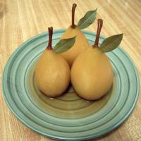 Poached Pears in Sauternes_image