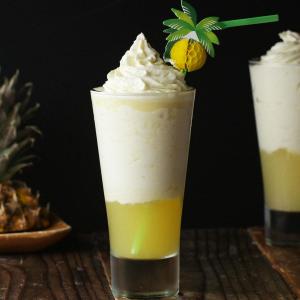 Pineapple Ice Cream Float Recipe by Tasty_image