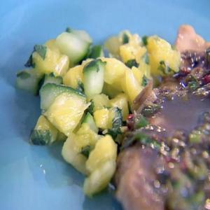 Chicken with Jerk Sauce and Cool Pineapple Salsa image