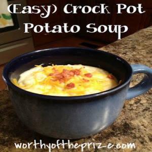 Easy Crockpot Potato Soup Recipe - (4.6/5)_image