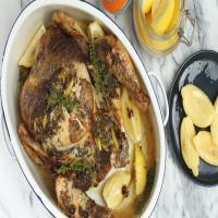 Moroccan Roasted Chicken With Preserved Lemons_image