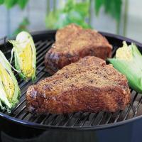 Grilled T-Bone Steaks with BBQ Rub_image