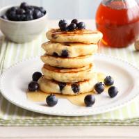 Blueberry & lemon pancakes image