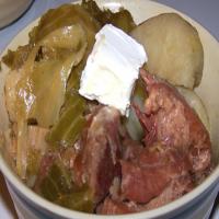 Classic Cabbage With Ham and Potatoes_image