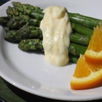 Asparagus With Low Fat Orange Sauce_image