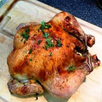Roasted Chicken With Lemon, Garlic and Thyme_image