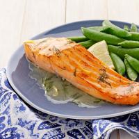 Salmon with Lemon-Dill Butter image