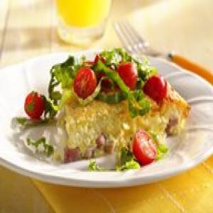 Impossibly Easy Chef's Salad Pie_image