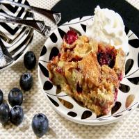 Blueberry Croissant Bread Pudding image