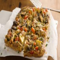 Roasted Veggie-Puff Pastry Tart_image