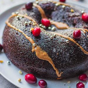 Boozy Chocolate Bread Pudding_image