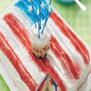 Sparkling Fourth of July Cake_image