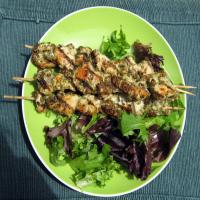 Chicken Skewers With Zathar (Thyme and Sesame Marinade) image