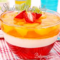 Strawberry Mango Jelly With Cream Recipe - (3.9/5)_image