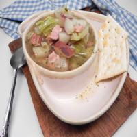 Hearty Country Ham and Cabbage Soup_image