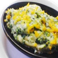 Spinach and Cheese Mashed Potatoes image