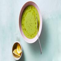 Creamy Ginger-Asparagus Soup image