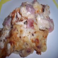 Cheesy Chicken Cordon Bleu Casserole_image