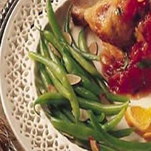 Green Beans With a Touch of Honey and Almonds_image