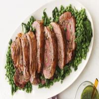 Butterflied, Rolled, and Roasted Leg of Lamb image