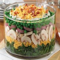 Majestic Layered Spinach Salad_image