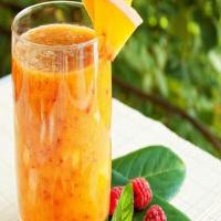 Peach And Raspberry Smoothie_image