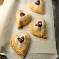 Cherry-Filled Heart-Shaped Pies image