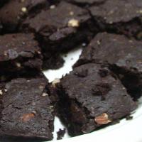 Triple Chocolate Tofu Brownies_image