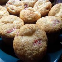 Strawberry-Cream Cheese Muffins image
