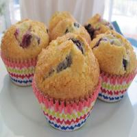 Blueberry Cream Muffins_image