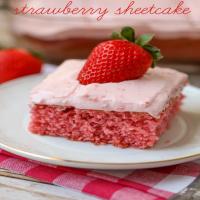 Strawberry Sheet Cake Recipe - (4.5/5)_image