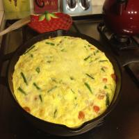 Low Fat Asparagus Frittata (With Egg Beaters)_image