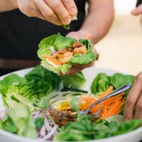Vietnamese Shrimp Lettuce Wraps_image