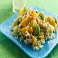 Gluten-Free Tropical Fruit, Rice and Tuna Salad_image