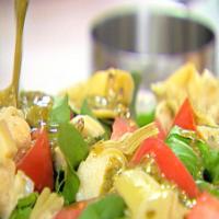Arugula Salad with Pesto Vinaigrette image