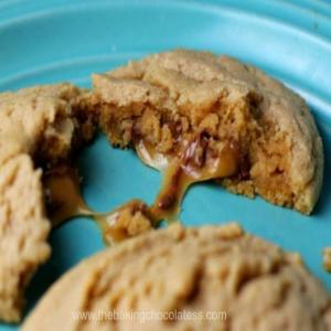 Outrageous Peanut Butter Caramel Truffle Cookies_image