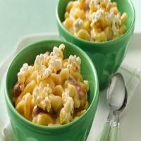 Beer-Cheese Mac and Sausages_image