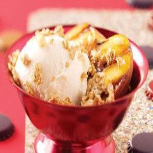 Grilled Peach Crisps for 2 Recipe_image