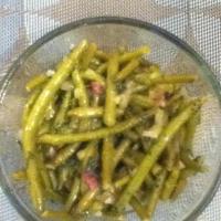 Cold Marinated Green Bean Salad image