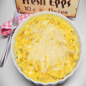 Green Chile Microwave Scrambled Eggs_image