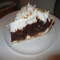Chocolate Coconut Cheese Pie_image