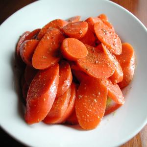 Cumin Spiced Honey Carrots With Lemon Coriander Vinaigrette image