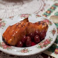Maple Cherry Glazed Salmon image