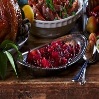 Spiced Pear-and-Cranberry Chutney image