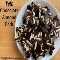 Keto Chocolate Almond Bark Recipe_image