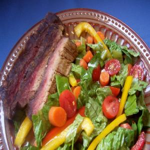 Low-Cal Asian Steak Salad image