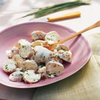 Red Bliss Potato Salad with Blue Cheese, Bacon, and Chives image