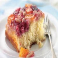 Raspberry-Mango Upside-Down Cake_image